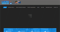 Desktop Screenshot of leestransport.com.au